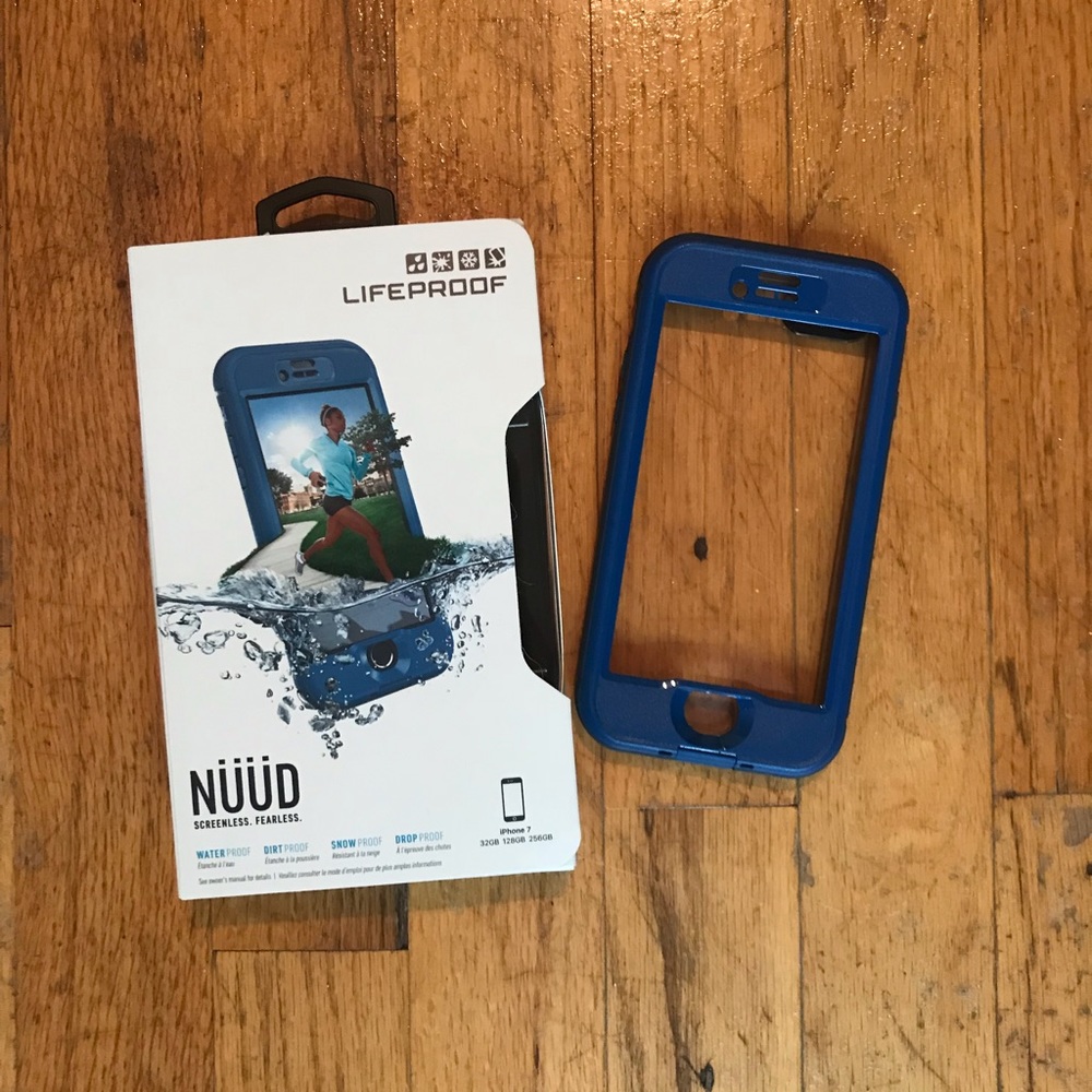 Blue Lifeproof NÜÜD case for iPhone 7